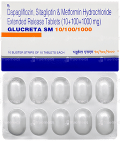 Glucreta Sm Tablet 10