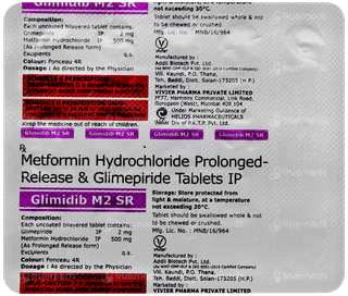 Glimidib M2 Sr Tablet 15