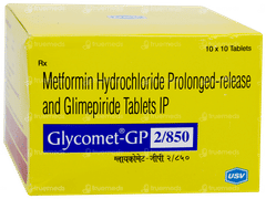 Glycomet Gp 2/850 Tablet Pr 10