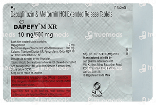 Dapefy M 10/500 MG Tablet Xr 7