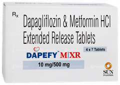 Dapefy M Xr 10mg/500mg Tablet 7 Dapefy M Xr 10mg/500mg Tablet 7
