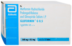 Gluformin G 0.5 Tablet 15