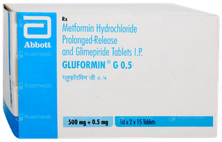 Gluformin G 0.5 Tablet 15