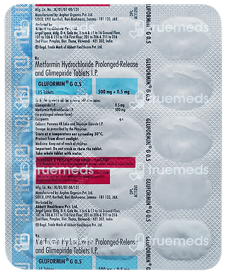 Gluformin G 0.5 Tablet Pr 15