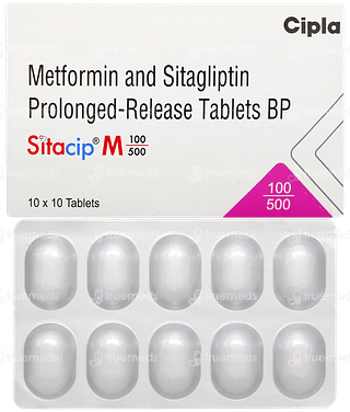 Sitacip M 100/500 Tablet 10
