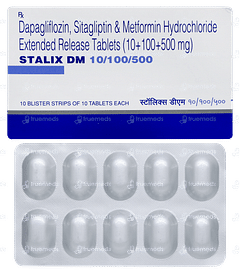 Stalix Dm 10/100/500 Tablet 10