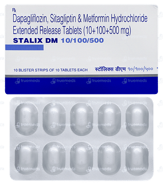 Stalix Dm 10/100/500 Tablet 10