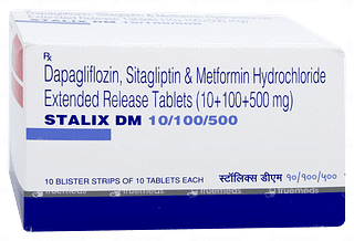 Stalix Dm 10/100/500 Tablet 10