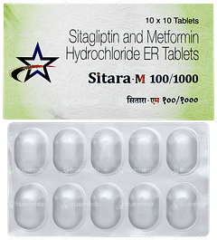 Sitara M 100/1000 Tablet 10