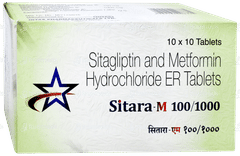 Sitara M 100/1000 Tablet 10 Sitara M 100/1000 Tablet 10