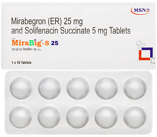 Mirabig S 25 Tablet 10