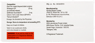 Mirabig S 25 Tablet 10