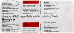 Mirabig S 25 Tablet 10
