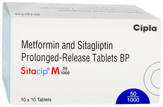 Sitacip M 50/1000 Tablet 10