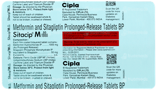 Sitacip M 50/1000 Tablet 10
