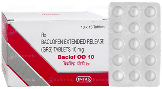 Baclof Od 10 Tablet 15
