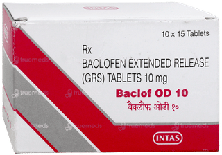 Baclof Od 10 Tablet 15