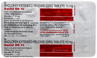 Baclof Od 10 Tablet 15