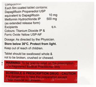 Emildap M 10mg/500mg Tablet 10