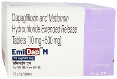 Emildap M 10mg/500mg Tablet 10