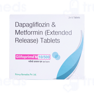 Glifoprime M 10/500 MG Tablet Er 15