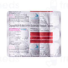 Glifoprime M 10/500 MG Tablet Er 15 Glifoprime M 10/500 MG Tablet Er 15
