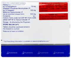 Glucreta Sm 10/100/500 Tablet 10 Glucreta Sm 10/100/500 Tablet 10