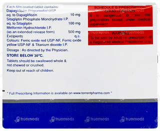 Glucreta Sm 10/100/500 Tablet 10