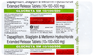 Glucreta Sm 10/100/500 Tablet 10