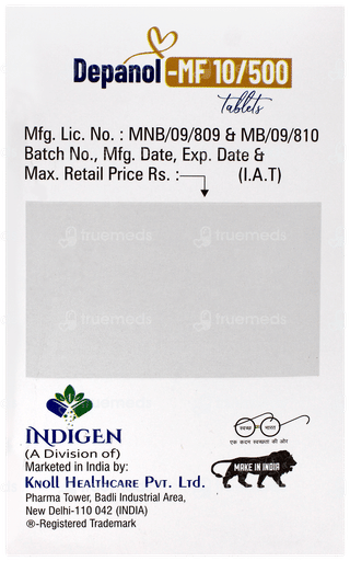 Depanol Mf 10/500 Tablet 10