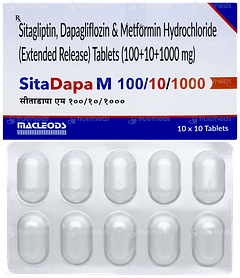 Sitadapa M 100/10/1000 Tablet 10