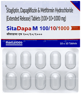 Sitadapa M 100/10/1000 Tablet 10