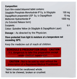 Sitadapa M 100/10/1000 Tablet 10