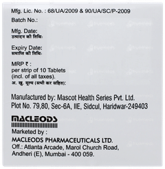 Sitadapa M 100/10/1000 Tablet 10 Sitadapa M 100/10/1000 Tablet 10