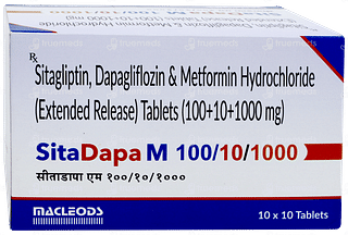 Sitadapa M 100/10/1000 Tablet 10