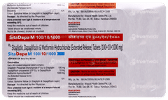 Sitadapa M 100/10/1000 Tablet 10 Sitadapa M 100/10/1000 Tablet 10
