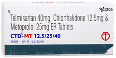 Ctd Mt 12.5/25/40 Tablet 10