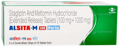Alsita M 100 Forte Tablet 10 Alsita M 100 Forte Tablet 10