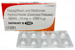 Dapakart M 1000 Tablet 10
