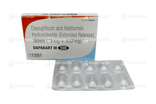 Dapakart M 10/500 MG Tablet Er 10