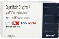 Emildap Trio Forte Tablet 10 Emildap Trio Forte Tablet 10