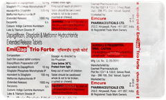 Emildap Trio Forte Tablet 10 Emildap Trio Forte Tablet 10