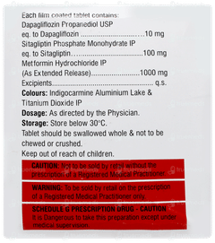 Gluxit Trio 10/100/1000 Tablet Er 15 Gluxit Trio 10/100/1000 Tablet Er 15