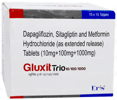 Gluxit Trio 10/100/1000 Tablet Er 15 Gluxit Trio 10/100/1000 Tablet Er 15