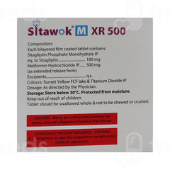 Sitawok M Xr 500 Tablet 15
