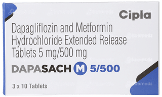 Dapasach M 5/500 Tablet 10