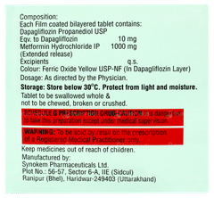Dapaturn M Forte 10 Tablet 10