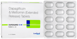 Dapzigard 10 M Tablet 15