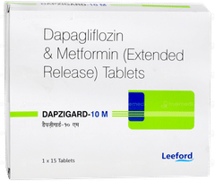 Dapzigard 10 M Tablet 15