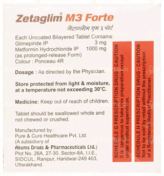Zetaglim M3 Forte Tablet 15